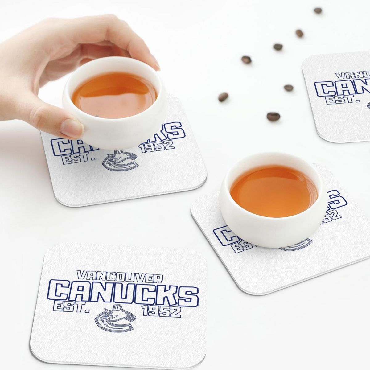 Home Decor Vancouver - Vancouver Canucks Hokey Kanada Bardak Altlıkları