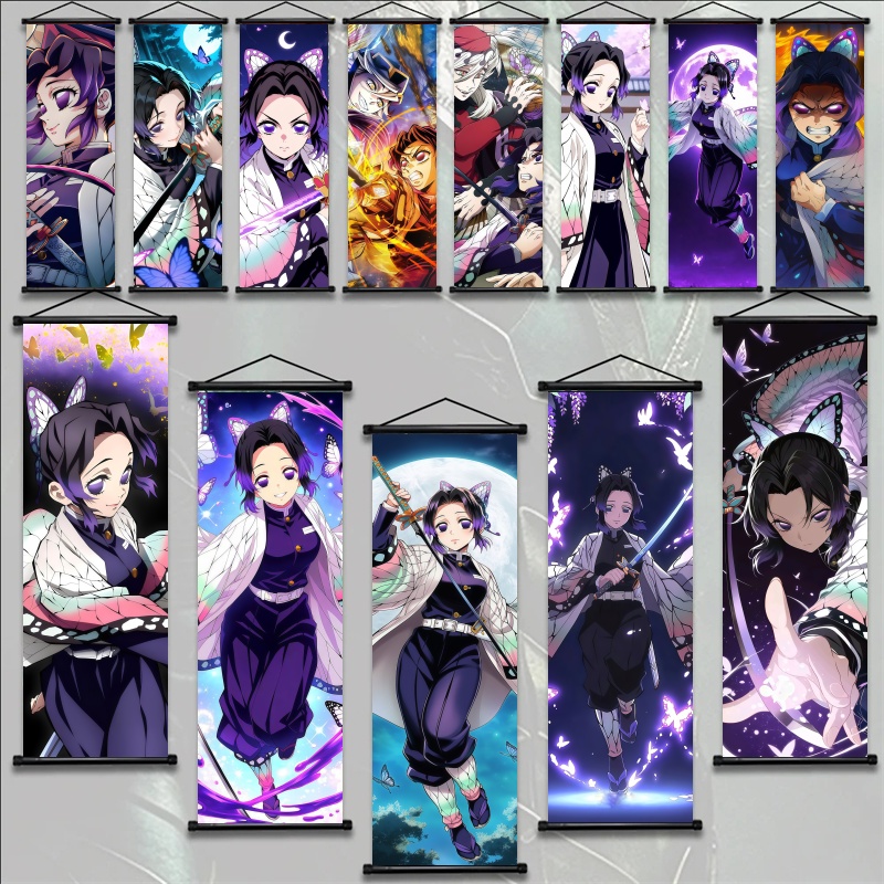 Home Decor Retailers - Shinobu Kocho Demon Slayer Sanat Kumaş
