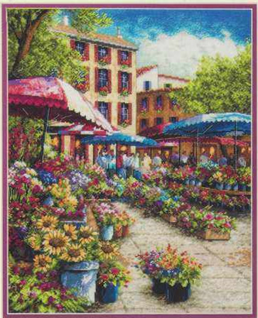 Home Decor Market - Pazar Çiçek Caddesi Çiçekçi Dükkanı Kanaviçe