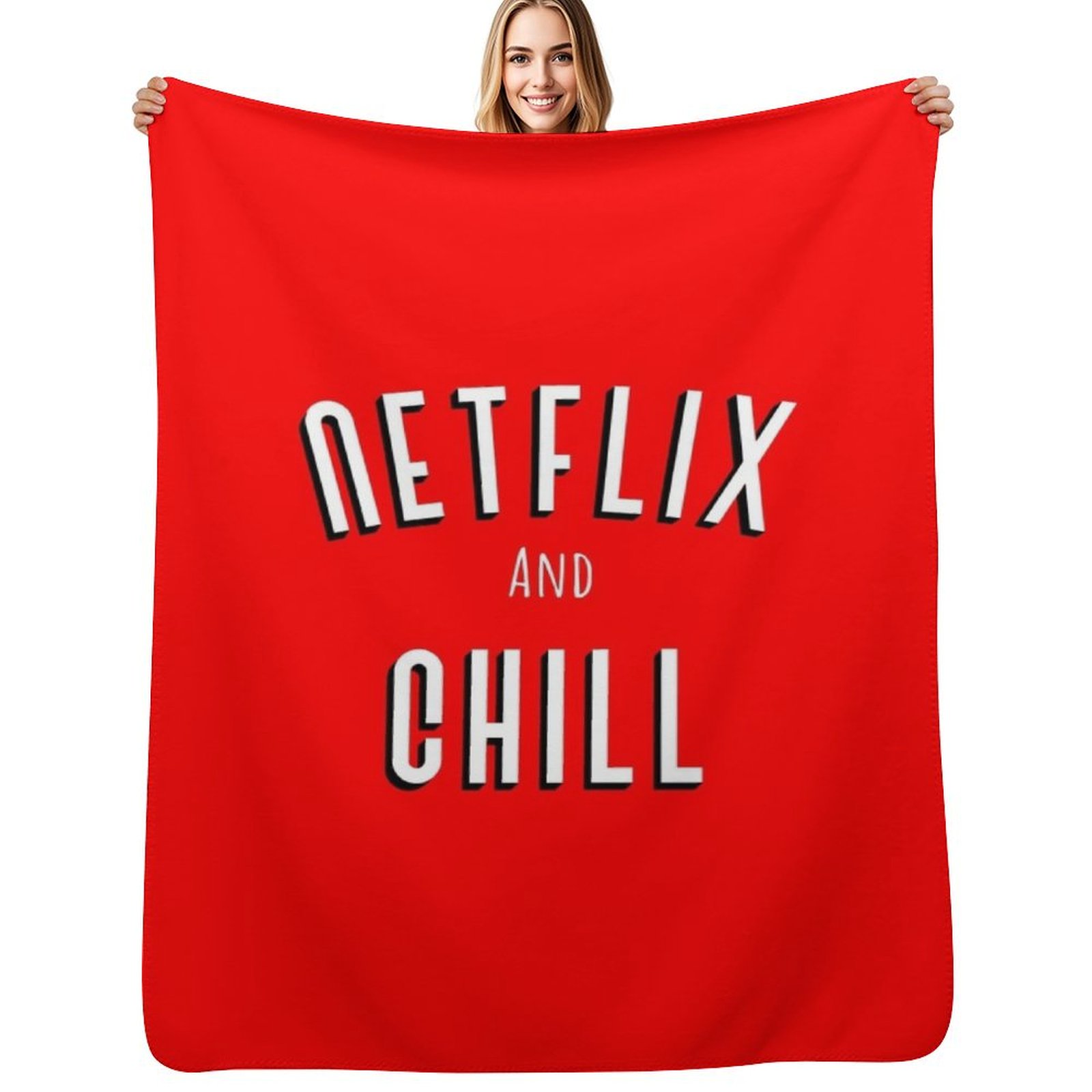 Home Decor Netflix - Netflix ve chill tişört memesi, kış