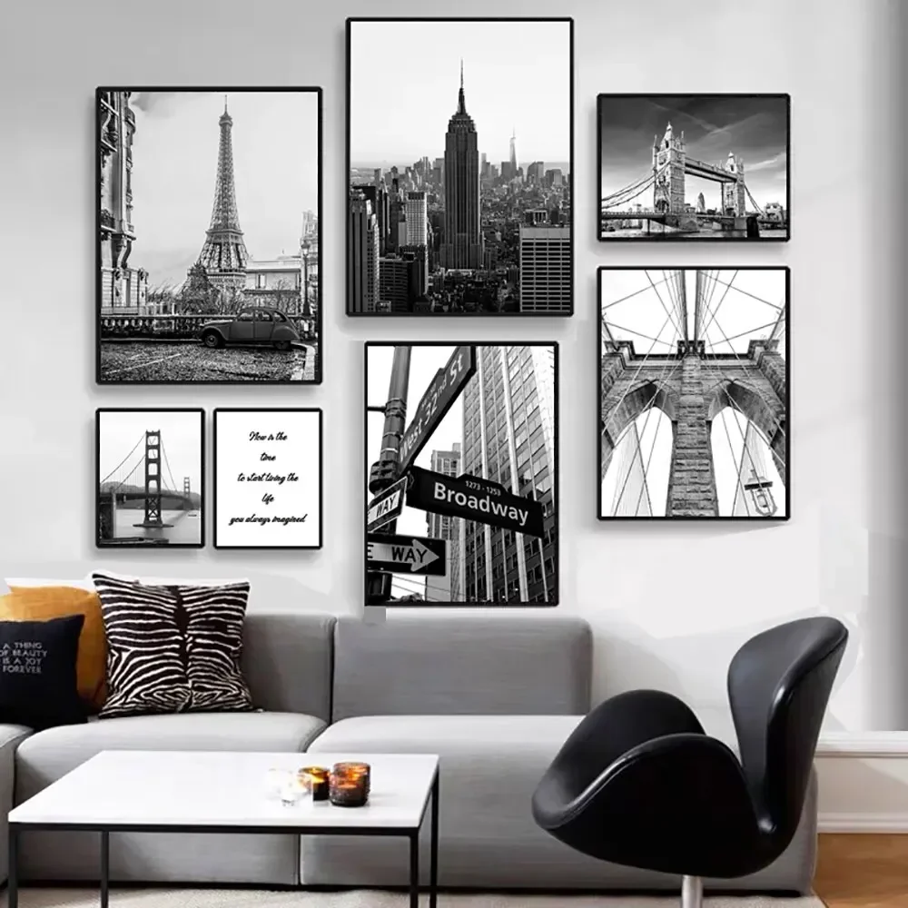 Home Decor New York - Modern Şehir Simgesel Yapılar New York