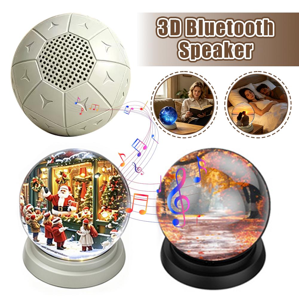 Home Decor Video - 3D Küresel Piksel Ekranlı Kristal Top