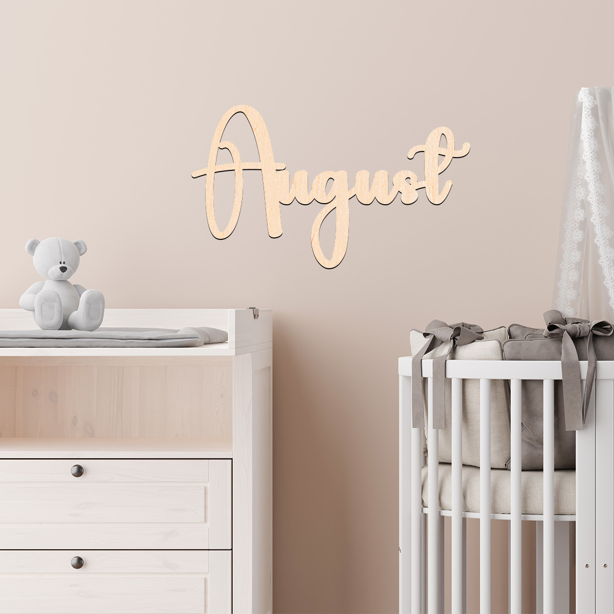 Home Decor Examples - 1 adet Ağustos örneği Kişiselleştirilmiş Metin