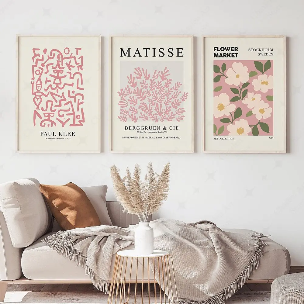 Home Decor Market - Henri Matisse Paul Klee sergi duvar