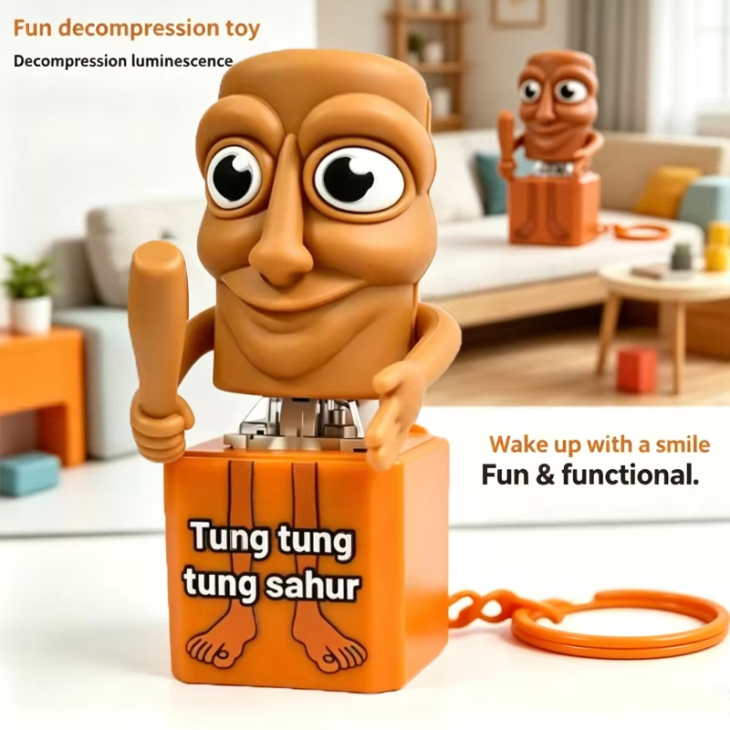 Home Decor Retailers - Yeni Tung Tung Tung Sahur Anahtarlık