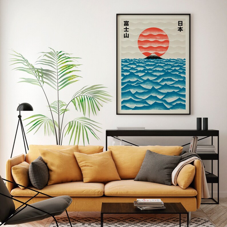 Japon çağdaş Tokyo sanat eserl - Watercolor Poster Print incelemesi ve fiyatı