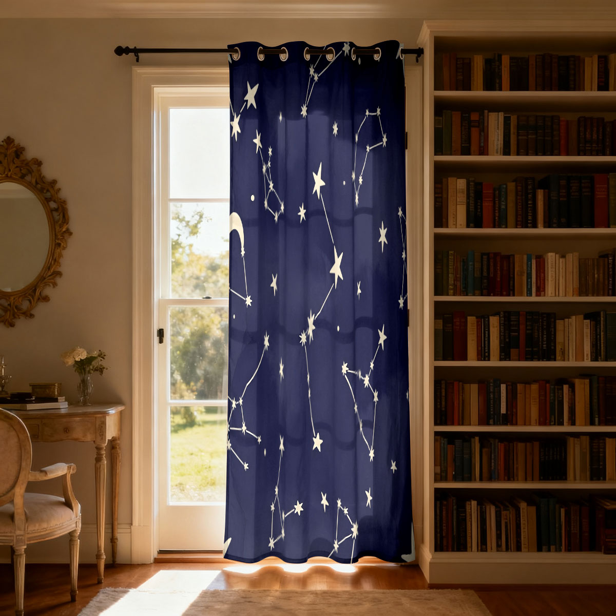 1 adet Retro Gül Çiçekli Tek D - Home Decor Curtain incelemesi ve fiyatı