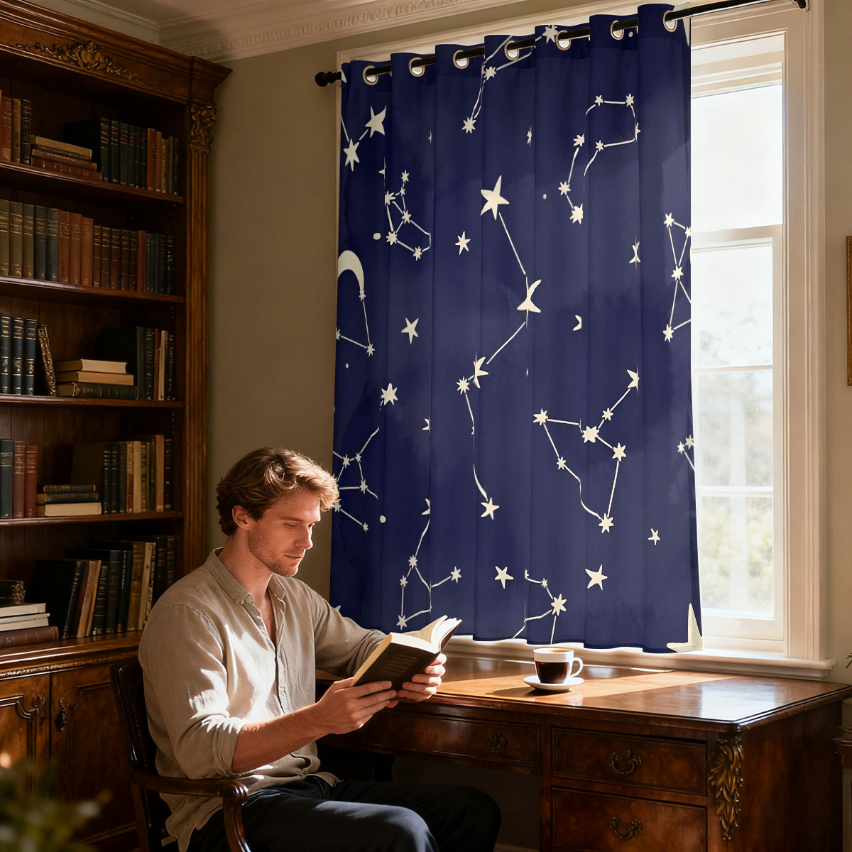 1 adet Retro Gül Çiçekli Tek D - Home Decor Curtain incelemesi ve fiyatı