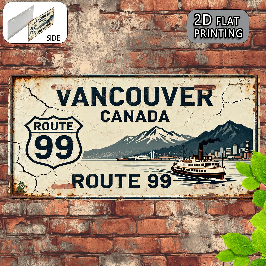 2D Düz, 1 adet Vintage Vancouv - Home Decor Vancouver incelemesi ve fiyatı