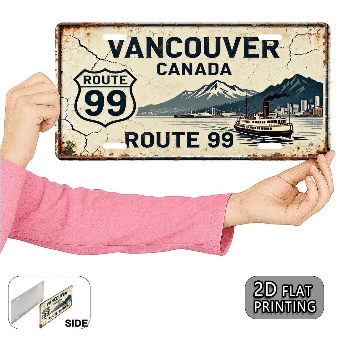 2D Düz, 1 adet Vintage Vancouv - Home Decor Vancouver incelemesi ve fiyatı