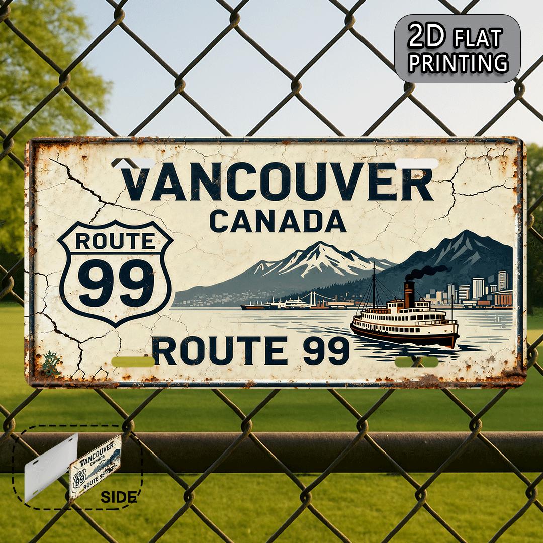 2D Düz, 1 adet Vintage Vancouv - Home Decor Vancouver incelemesi ve fiyatı