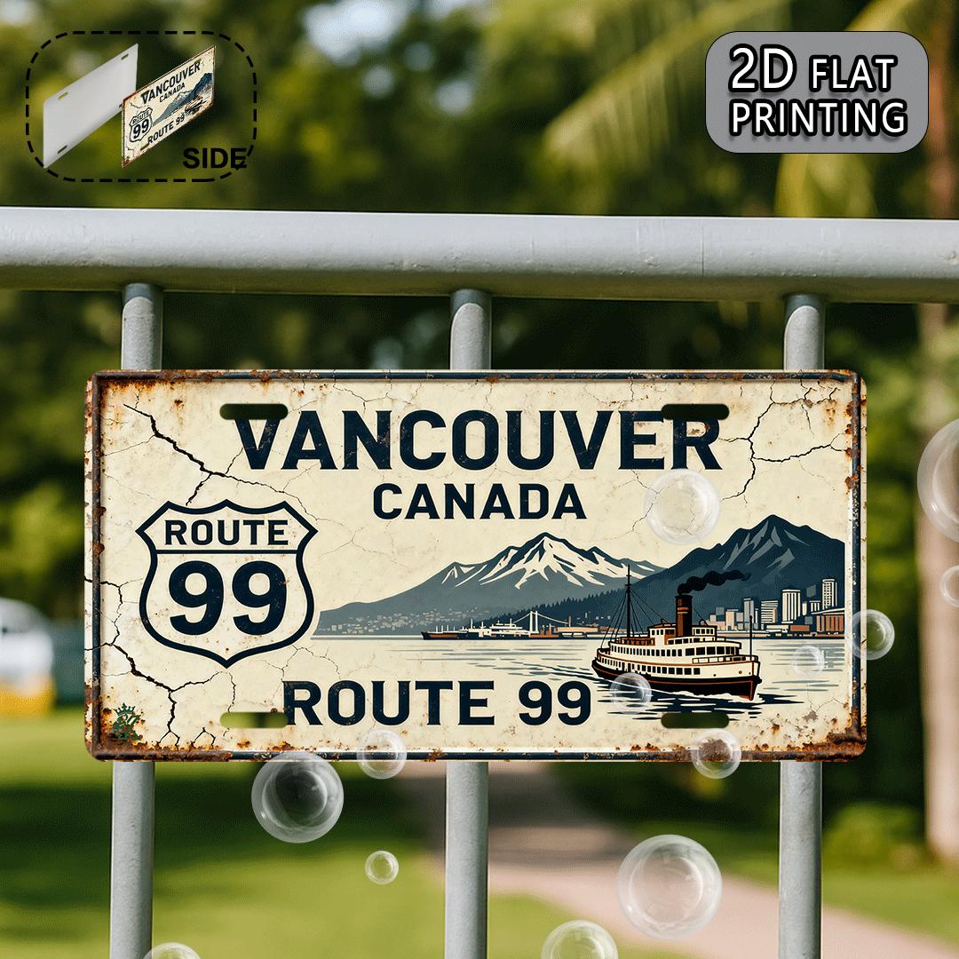 2D Düz, 1 adet Vintage Vancouv - Home Decor Vancouver incelemesi ve fiyatı