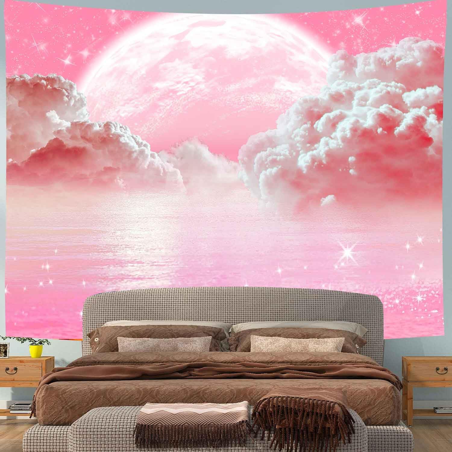 Pembe Bulutlar Gökyüzü Gobleni - Aesthetic Tapestry incelemesi ve fiyatı