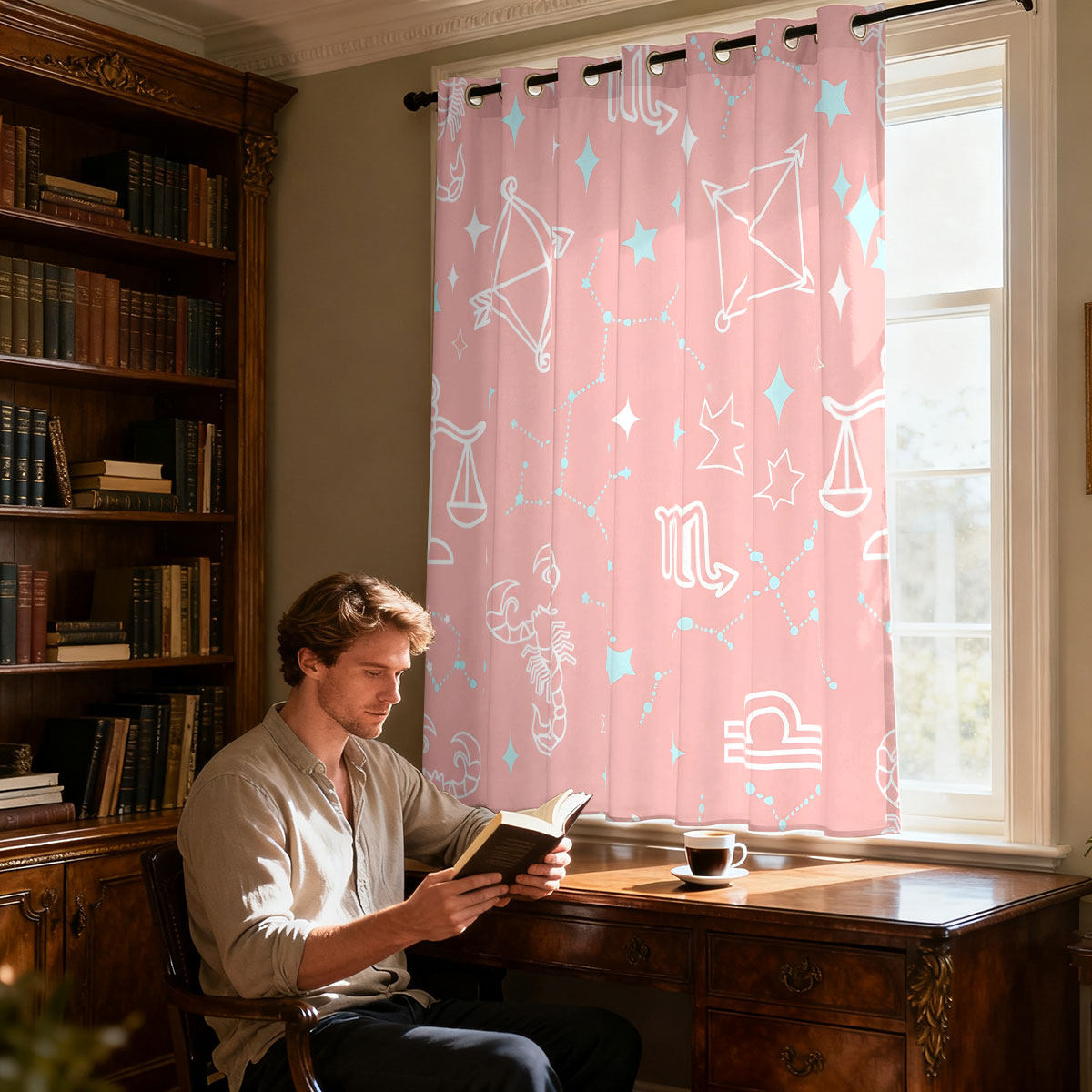 1 adet Yıldızlı Gökyüzü Takımy - Home Decor Curtain incelemesi ve fiyatı