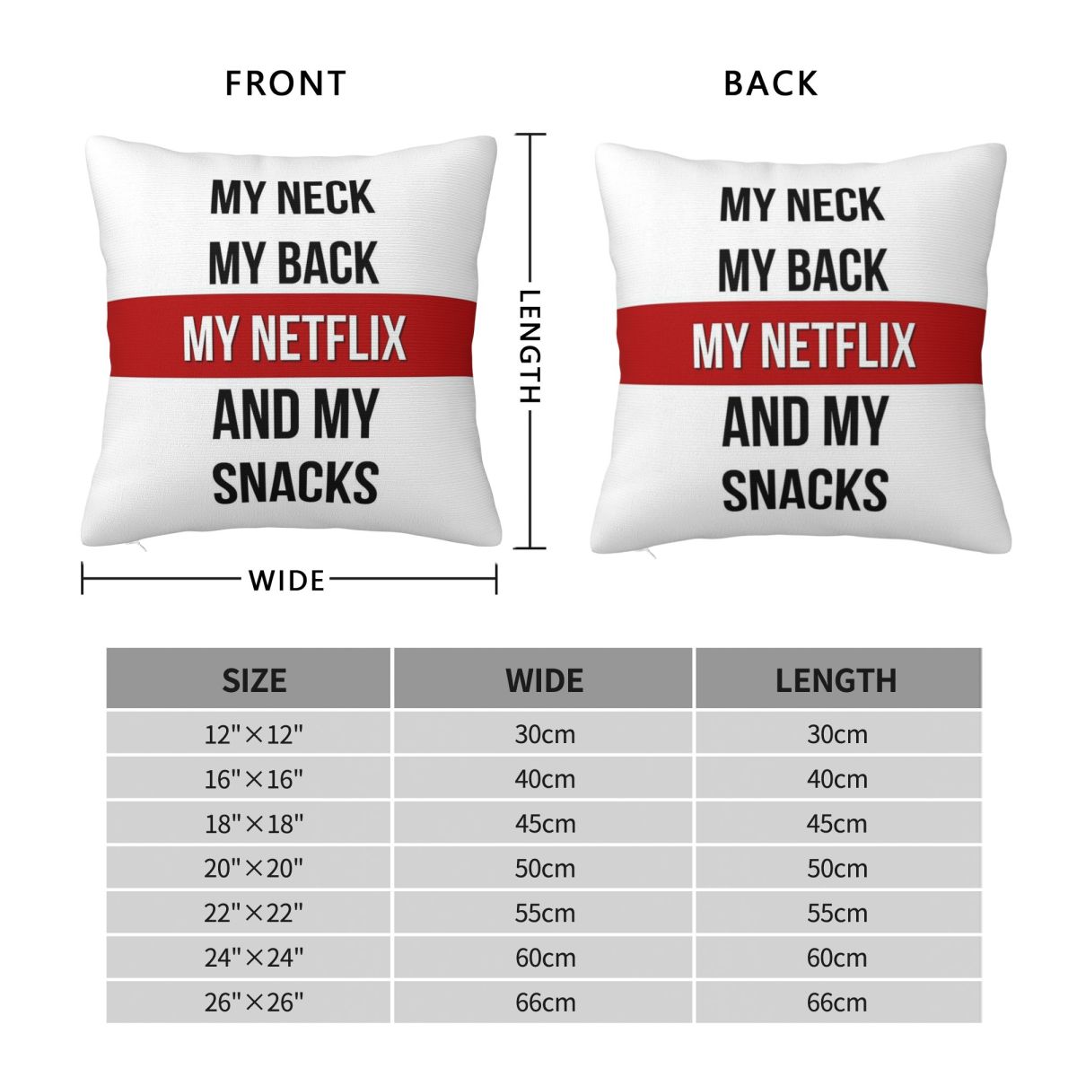 Benim boyun benim sırtım Netfl - Home Decor Netflix incelemesi ve fiyatı