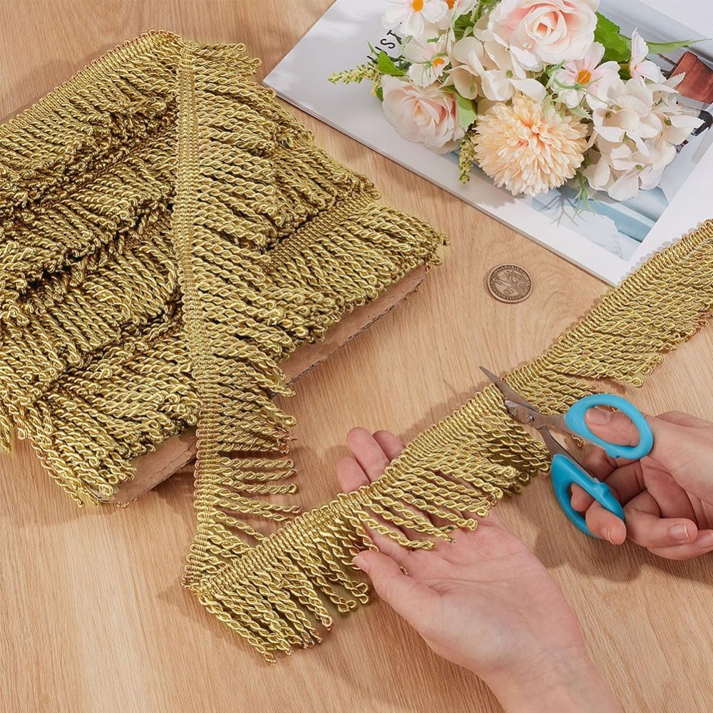 12 Yard x 2.2 İnç Saçaklı Şeri - Home Decor Curtain incelemesi ve fiyatı