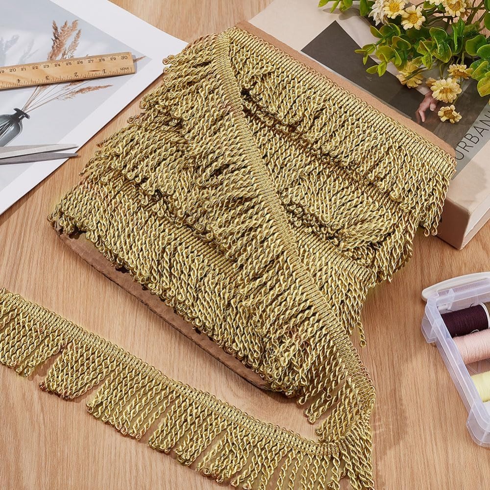 12 Yard x 2.2 İnç Saçaklı Şeri - Home Decor Curtain incelemesi ve fiyatı