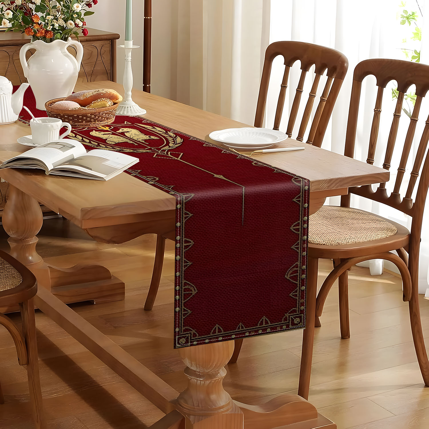 1 Parça Ortaçağ Temalı Masa Ko - Home Decor Market incelemesi ve fiyatı