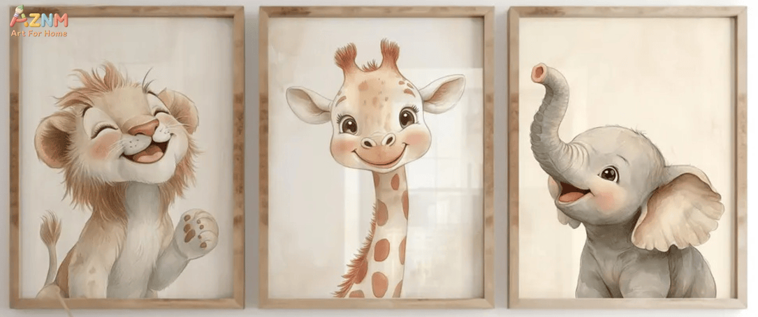 [2D Düz]1/3 Adet Kanvas Poster - Watercolor Poster Print incelemesi ve fiyatı