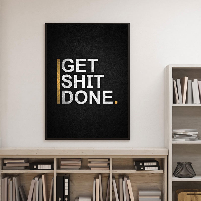 Bahane Yok Motivasyon Posteri  - Watercolor Poster Print incelemesi ve fiyatı
