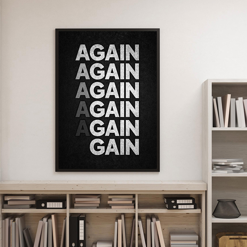Bahane Yok Motivasyon Posteri  - Watercolor Poster Print incelemesi ve fiyatı