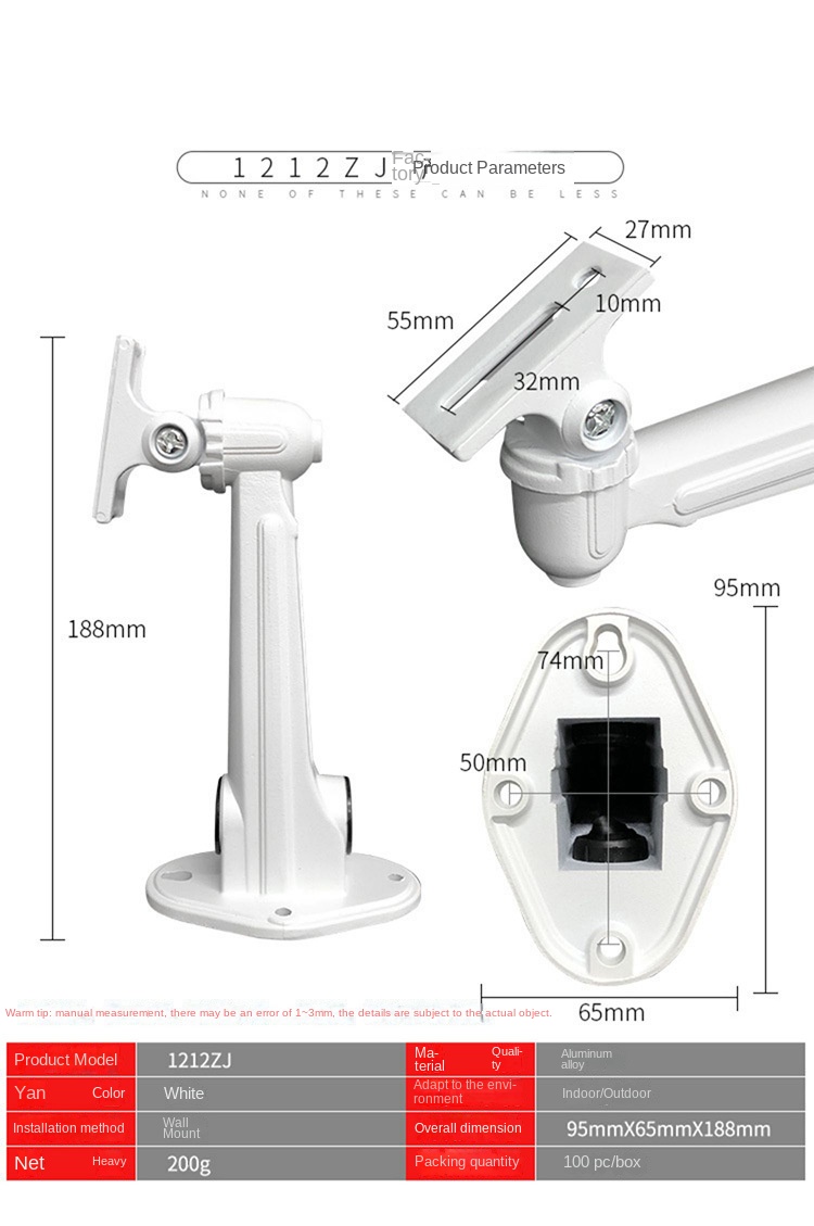 Kamera Montaj Braketi Alüminyu - Home Decor Video incelemesi ve fiyatı