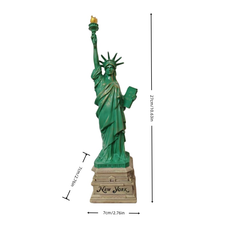 Özgürlük Heykeli reçine Heykel - Home Decor New York incelemesi ve fiyatı