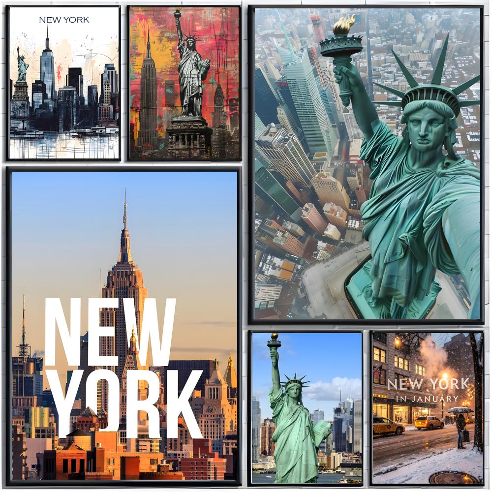 Şehir seyahati tuval New York  - Home Decor New York incelemesi ve fiyatı