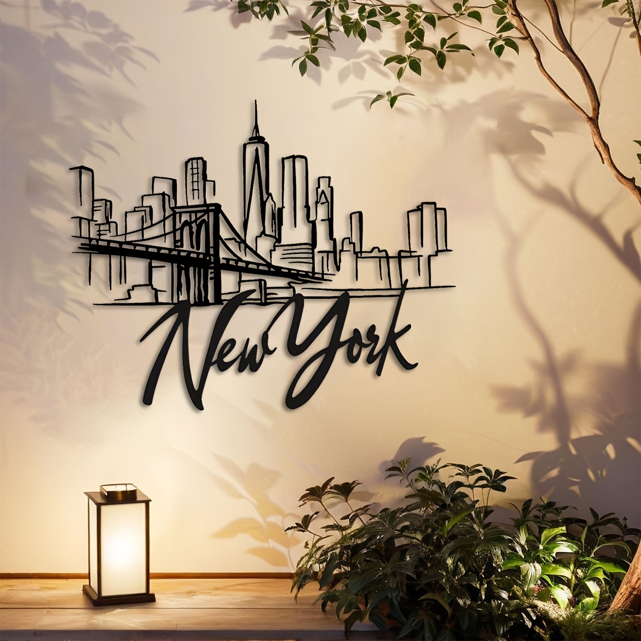 CIFBUY Metal Duvar Sanatı New  - Home Decor New York incelemesi ve fiyatı