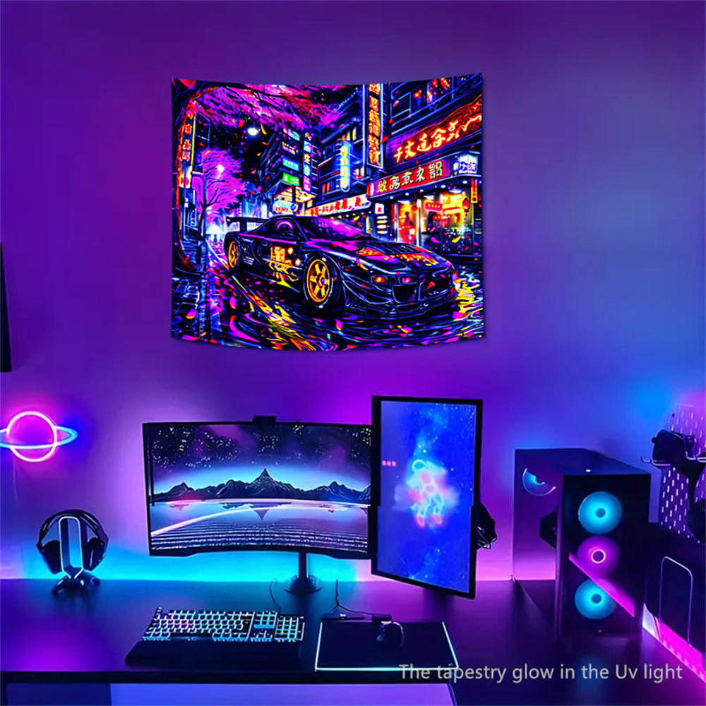 Yarış UV Blacklight Floresan G - Aesthetic Tapestry incelemesi ve fiyatı