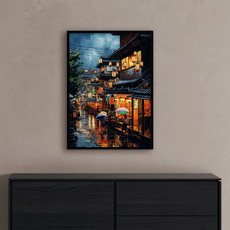 Vietnam köyü posteri asya paza - Home Decor Market incelemesi ve fiyatı